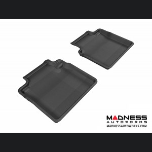 Infiniti M37 Floor Mats (Set of 2) - Rear - Black by 3D MAXpider